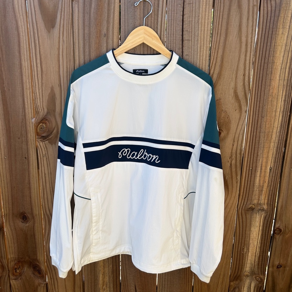 Malbon Golf Windbreaker/Pullover in Size Medium